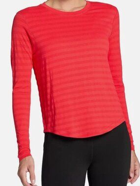 DSG Women's Movement Seamless Long Sleeve Shirt Coral/Red
